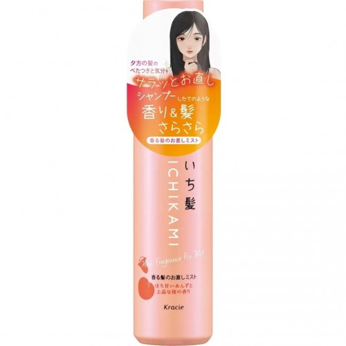 Kracie - ICHIKAMI 頭髮香氛修復護理噴霧 (保濕型) 60ml 杏桃 & 櫻花香味 163-1566